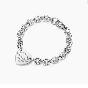 Return to Tiffany bracelet 7.5”